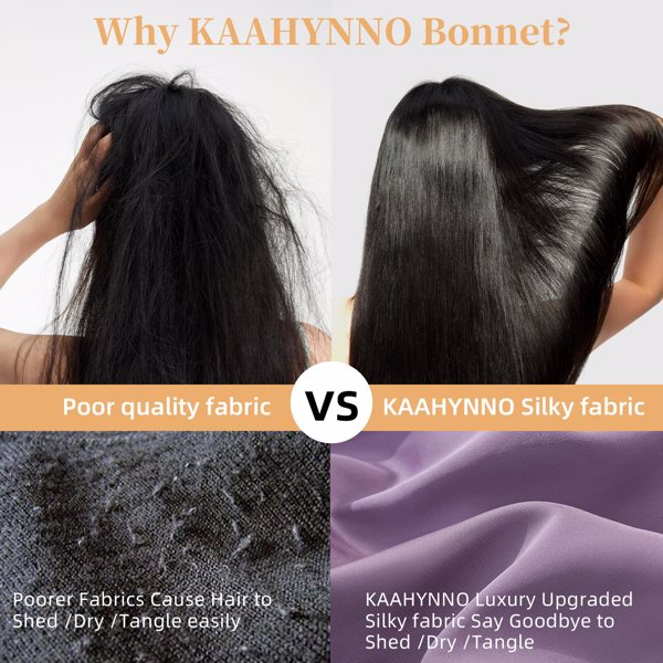 Silk Sleep Hair wrap ( Satin Bonnet )